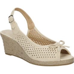 Sandały american sm140702-3. Brązowe espadryle damskie American, bez wzorów, ze skóry ekologicznej, bez obcasa, bez zapięcia. Za 79,99 zł.
