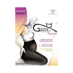Bielizna ciążowa: BODY PROTECT 100 – Legginsy ciążowe 100 DEN W.00 GRAFIT r. 3-M