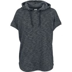 Bluzki damskie: Urban Classics Ladies Melange Sleeveless Terry Hood Koszulka damska ciemnoszary