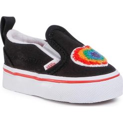 Tenisówki VANS - Slip-On V VN0A3488WL11 (Chenille) Rainbowhrttrwht. Czarne trampki chłopięce Vans, bez wzorów, z gumy, na rzepy. W wyprzedaży za 119,00 zł.