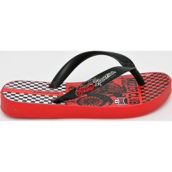 Ipanema - Japonki dziecięce. Czerwone sandały chłopięce Ipanema, z materiału, bez zapięcia. W wyprzedaży za 49,90 zł.