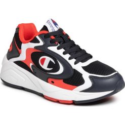 Sneakersy CHAMPION - Lexington 200 S21406-S20-BS501 Nny/Red/Wht. Niebieskie sneakersy męskie Champion, na co dzień, bez wzorów, ze skóry ekologicznej, klasyczne, bez zapięcia. Za 389,00 zł.