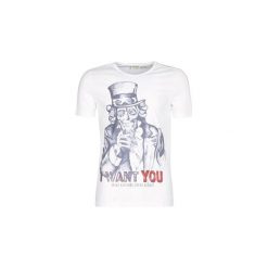 T-shirty z krótkim rękawem Kaporal SAMY. Białe t-shirty męskie marki Kaporal, s, bez wzorów, bez kołnierzyka, krótkie. Za 119,20 zł.