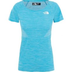 Koszulka T-shirt damski The North Face Impendor T93S165FK - niebieski. Niebieskie koszulki damskie The North Face, s, bez wzorów, bez kołnierzyka, bez rękawów. Za 146,99 zł.