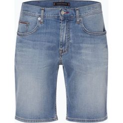 Tommy Hilfiger - Męskie spodenki jeansowe – Brooklyn, niebieski. Niebieskie spodenki i szorty męskie TOMMY HILFIGER, m, bez wzorów, z jeansu, klasyczne, krótkie. Za 399,95 zł.