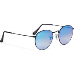 Okulary przeciwsłoneczne Ray-Ban Round Metal 0RB3447 002/4O. Czarne okulary przeciwsłoneczne damskie Ray-Ban. W wyprzedaży za 469,00 zł.