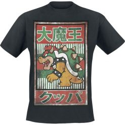 T-shirty męskie: Super Mario Vintage Bowser T-Shirt czarny