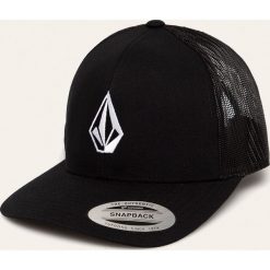 Volcom - Czapka. Czarne czapki damskie Volcom, bez wzorów, z bawełny. W wyprzedaży za 99,90 zł.