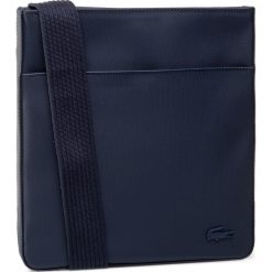 Saszetka LACOSTE - Flat Crossover Bag NH2850HC Marble/Cliff 021. Niebieskie torby męskie skórzane Lacoste, bez wzorów, z tworzywa sztucznego, młodzieżowe. W wyprzedaży za 399,00 zł.