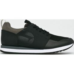G-Star Raw - Buty. Czarne buty sportowe męskie marki G-Star RAW, z materiału, na sznurówki. W wyprzedaży za 299,90 zł.