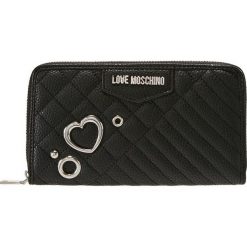 Love Moschino HEART WALLET Portfel nero. Czarne portfele damskie marki Love Moschino. Za 419,00 zł.
