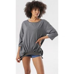Ciemnoszara Bluza Aquasea. Szare bluzy damskie Born2be, xl, bez wzorów, bez rękawów, bez kaptura. W wyprzedaży za 64,99 zł.