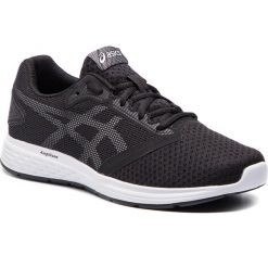 Buty ASICS - Patriot 10 1011A131 Black/White 002. Czarne buty sportowe męskie Asics, z tworzywa sztucznego, bez zapięcia, do biegania. W wyprzedaży za 179,00 zł.