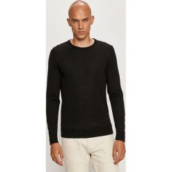 Strellson - Sweter. Czarne swetry męskie Strellson, xl, bez wzorów, z wełny, z okrągłym kołnierzem, bez kaptura. Za 449,90 zł.