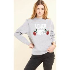 Bluza Lover Dose Clara&Maya. Szare bluzy damskie marki La Redoute Collections, m, z bawełny, z kapturem. Za 102,86 zł.