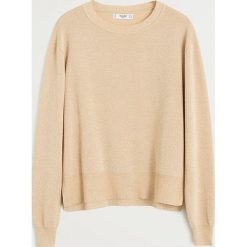Mango - Sweter Lurdes. Żółte swetry damskie Mango, s, bez wzorów, z poliesteru, bez rękawów, bez kaptura. Za 139,90 zł.