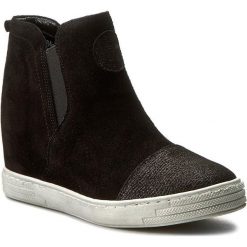 Sneakersy KARINO - 1684/162 Srebrny/Czarny. Czarne półbuty damskie marki Karino, ze skóry. W wyprzedaży za 219,00 zł.