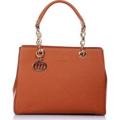 Torebki klasyczne damskie: Torebka „Parshall” w kolorze karmelowym – 33 x 26 x 11 cm
