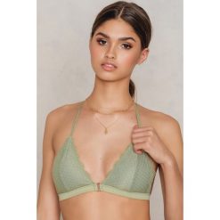 Biustonosze: Evaliah Grace Koronkowy biustonosz Frankie – Green