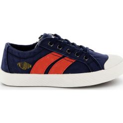 Płócienne tenisówki Plflame L Cvs. Czerwone buty chłopięce sportowe marki Palladium, z bawełny. Za 214,58 zł.