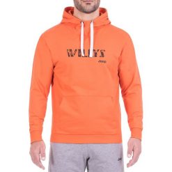 Bluzy męskie: Bluza w kolorze pomarańczowym