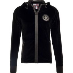Bejsbolówki męskie: Plein Sport HOODIE BASIC ONE Bluza rozpinana black