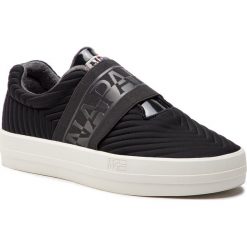Sneakersy NAPAPIJRI - Dahlia 17737972 Black N00. Czarne półbuty damskie Napapijri, z tworzywa sztucznego. W wyprzedaży za 219,00 zł.