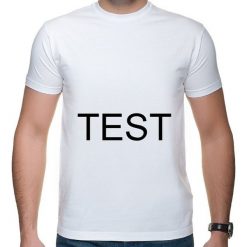Koszulka męska testowy produkt 2. Koszulki męskie MegaKoszulki, m, bez wzorów, z bawełny, z podwójnym kołnierzykiem, bez rękawów. Za 49,90 zł.