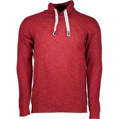 Golfy męskie: Sweter w kolorze czerwonym