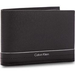 Portfele męskie: Duży Portfel Męski CALVIN KLEIN BLACK LABEL – Saffiano Elias 5CC+C K50K503552 001