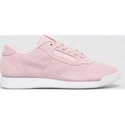 Reebok Classic - Buty Princess Lthr. Różowe buty sportowe damskie Reebok Classic, bez wzorów, ze skóry, sportowe, reebok classic. W wyprzedaży za 159,90 zł.