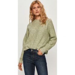 Sportmax Code - Sweter. Żółte swetry damskie Sportmax Code, s, bez wzorów, z elastanu, z długim rękawem, długie, bez kaptura. Za 1029,00 zł.