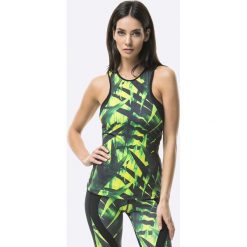 Cardio Bunny - Top sportowy Rio. Zielone topy damskie Cardio Bunny, s, bez wzorów, z elastanu, z okrągłym kołnierzem. W wyprzedaży za 69,90 zł.
