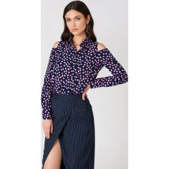 Koszule damskie: mbyM Koszula Letta – Multicolor,Navy