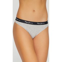 Pepe Jeans - Figi. Brązowe figi Pepe Jeans, l, z bawełny. W wyprzedaży za 49,90 zł.