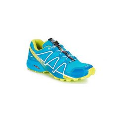 Buty do biegania Salomon SPEEDCROSS 4. Niebieskie buty sportowe męskie marki Salomon, bez zapięcia, do biegania, salomon speedcross. Za 455,20 zł.