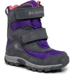 Śniegowce COLUMBIA - Childrens Parkers Peak Boot YC5409 Emperor/Wild Salmon 512. Fioletowe śniegowce dziewczęce Columbia, bez zapięcia. W wyprzedaży za 259,00 zł.