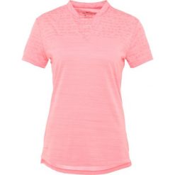 Nike Performance POLO Tshirt z nadrukiem sunset pulse/silver. Czerwone topy sportowe damskie marki Nike Performance, l, z elastanu, z długim rękawem. Za 279,00 zł.