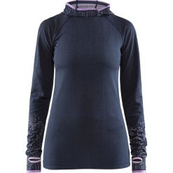Damska bluza sportowa Craft Core 2.0 Hood. Bluzy sportowe damskie Craft, bez wzorów, ze skóry, bez rękawów, długie, z kapturem. Za 191,99 zł.