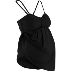 Tankini ciążowe (2 części) bonprix czarny. Czarne stroje kąpielowe ciążowe bonprix, bez wzorów. Za 89,99 zł.