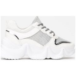 Białe Sneakersy Deximenis. Białe sneakersy damskie Born2be. Za 99,99 zł.