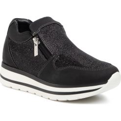 Sneakersy JENNY FAIRY - WYL1710-1 Black. Czarne półbuty damskie Jenny Fairy, ze skóry ekologicznej. Za 119,99 zł.