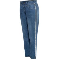 Dżinsy BOYFRIEND bonprix niebieski "stone”. Niebieskie jeansy damskie bonprix. Za 89,99 zł.