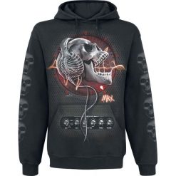 Spiral Never too Loud Bluza z kapturem czarny. Brązowe bluzy męskie rozpinane marki Black Premium by EMP, xxl, z kapturem. Za 164,90 zł.