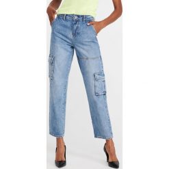 Jeansy boyfriend z kieszeniami - Niebieski. Niebieskie jeansy damskie Reserved. Za 139,99 zł.