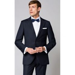 Garnitur Business Mix Granat. Niebieskie garnitury męskie LANCERTO, bez wzorów, z wełny. Za 1499,80 zł.