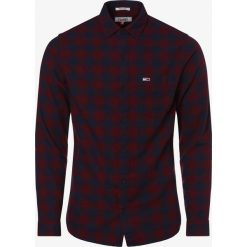 Tommy Jeans - Koszula męska, czerwony. Czerwone koszule męskie Tommy Jeans, xxl, bez wzorów, z jeansu, bez kołnierzyka, bez rękawów. Za 299,95 zł.