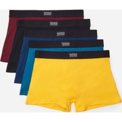 5 pack bokserek basic - Wielobarwny. Bokserki męskie House, bez wzorów. Za 89,99 zł.