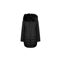 Kurtki ocieplane Trussardi 86S001901 T003334. Czarne kurtki damskie Trussardi, s, bez wzorów, bez kaptura. Za 579,00 zł.