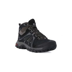 Buty do biegania Salomon EVASION MID GTX. Czarne buty sportowe męskie marki Salomon, bez zapięcia, do biegania. Za 471,76 zł.